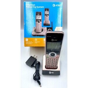 AT&T CL82419 CL82219 CL82319 CL82229 Cordless Phone SINGLE Handset & Base ROSE